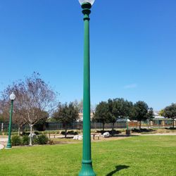 Grove Park - Old fashioned street lamps.