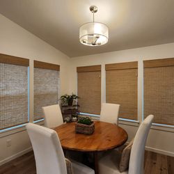 Oregon Coast Blinds - Hunter Douglas Provenance Natural Woven Shades w/UltraGlide