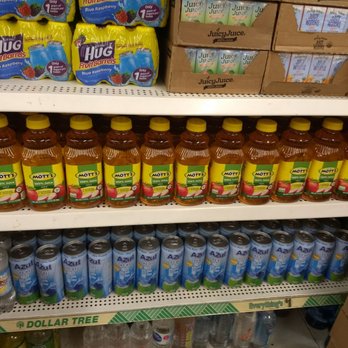 Dollar Tree - 32 ounces of Mott's 100% apple juice for $1 - Discount Store Near Me - Sunnyvale, California