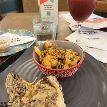 Nando's Peri-Peri - 1/4 Chicken Breast and baked spicy cauliflower - Portuguese Near Me - Washington, DC, District of Columbia Nando's Peri-Peri - 1/4 Chicken Breast and baked spicy cauliflower - Portuguese Near Me - Washington, DC, District of Columbia