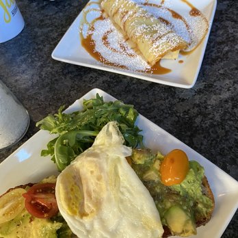 Jam! - Avo toast and Elvis crepe! Divine - Breakfast & Brunch Near Me - Bozeman, Montana Jam! - Avo toast and Elvis crepe! Divine - Breakfast & Brunch Near Me - Bozeman, Montana