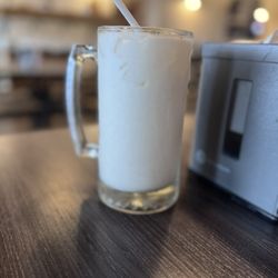 La Autentica - Horchata lg,  I was very excited to see this on the menu as most places in the area don't have aqua Fresca.