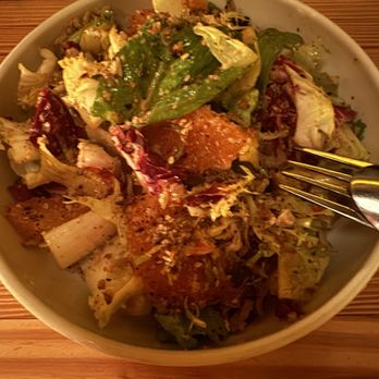 Nancy's Hustle - Chicory salad - New American Near Me - Houston, Texas Nancy's Hustle - Chicory salad - New American Near Me - Houston, Texas