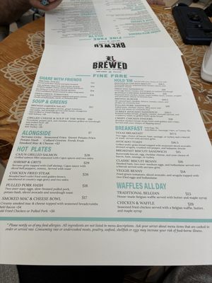 Menu photo 1 Brewed #143 DFW Airport, TX