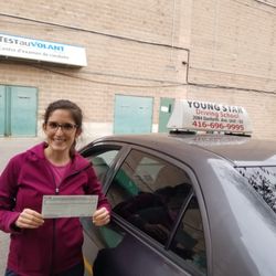 Young Star Driving School - Students love to learn with Driving instructor Nafeesa.