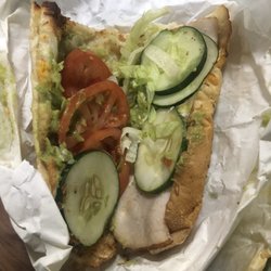 Subway Restaurants - I asked for lettuce.... there's like 5 pieces of lettuce on this..