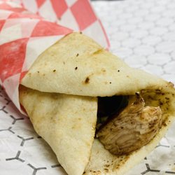 Holy Land Market - Chicken in a Sack Pita Sandwich
