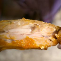Undercooked Orange Sriracha Wings