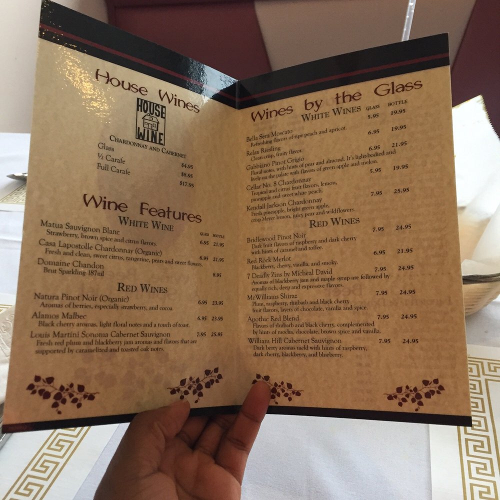 Taj Grill - Wine list - Indian Near Me - Buffalo, New York