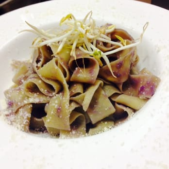 TipoZeroZero ILLY - Pappardelle al cavolo rosso e bacon - Wine Bars Near Me - Milan, Michigan TipoZeroZero ILLY - Pappardelle al cavolo rosso e bacon - Wine Bars Near Me - Milan, Michigan