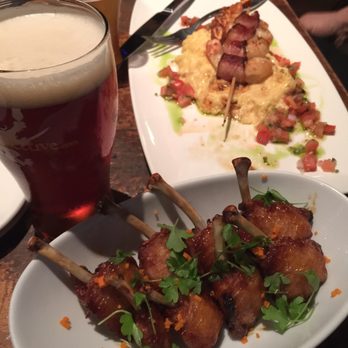 Haven Craft Kitchen + Bar - New addition to their menu August 2016 I think :) Jidori Chicken Wings that are lollipop style and slide right off the bone! - New American Near Me - Orange, California