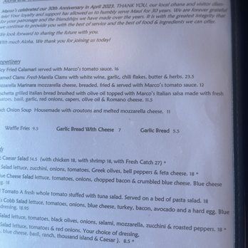 Marco's Grill & Deli - App menu - Italian Near Me - Kahului, Hawaii Marco's Grill & Deli - App menu - Italian Near Me - Kahului, Hawaii
