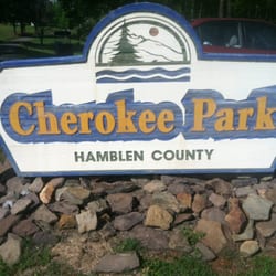 Cherokee Park - Sign