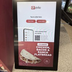 QuikTrip - Kiosk where you can place your order for many items.