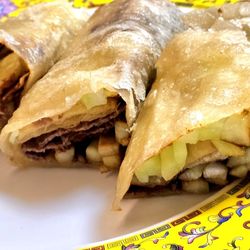 Beef burrito