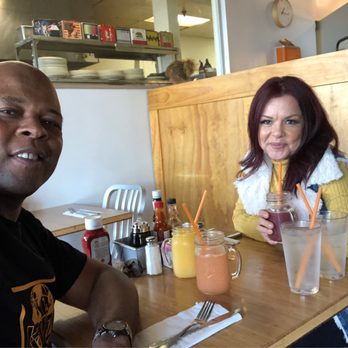 Early Bird - MY WIFE AND I ENJOYING OUR MIMOSA FLIGHT WHILE WAITING FOR OUR BREAKFAST HERE FOR MY 51ST BIRTHDAY - New American Near Me - Fullerton, California Early Bird - MY WIFE AND I ENJOYING OUR MIMOSA FLIGHT WHILE WAITING FOR OUR BREAKFAST HERE FOR MY 51ST BIRTHDAY - New American Near Me - Fullerton, California