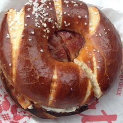 Tim Hortons - Pretzel Bagel :)