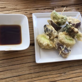 Sushi Cafe - Happy Hour vegetable tempura skewer $3 - Sushi Bars Near Me - Sacramento, California Sushi Cafe - Happy Hour vegetable tempura skewer $3 - Sushi Bars Near Me - Sacramento, California