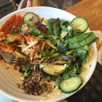 Coffee Parlor - Lunch grain bowl w/chicken = perfect - Coffee & Tea Near Me - Long Beach, California Coffee Parlor - Lunch grain bowl w/chicken = perfect - Coffee & Tea Near Me - Long Beach, California