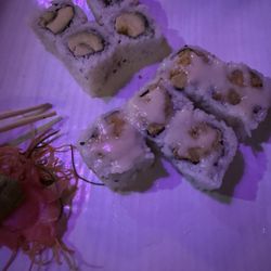 Yamato - Avocado Roll and Sweet Potato Roll, I ate some before taking the photo!