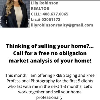 Lily Robinson - Compass - Free Staging and Free photography for the month of February! Read for more details - Real Estate Agents Near Me - Morgan Hill, California Lily Robinson - Compass - Free Staging and Free photography for the month of February! Read for more details - Real Estate Agents Near Me - Morgan Hill, California