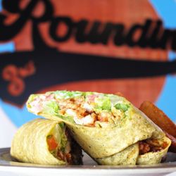 Roundin 3rd - One of our customer favorites - the chicken caesar wrap