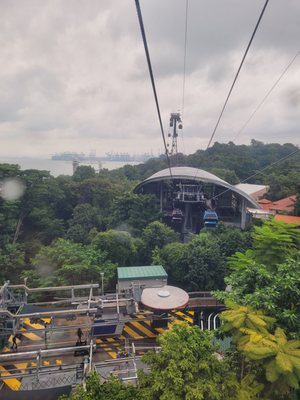 Singapore Cable Car by null