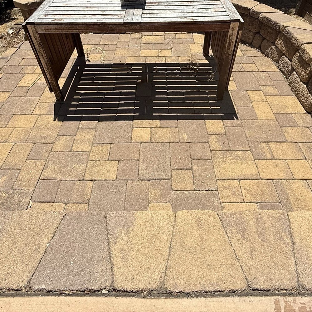 Bonafide Earthworks - Pavers and retaining wall on east side of our property - General Contractors Near Me