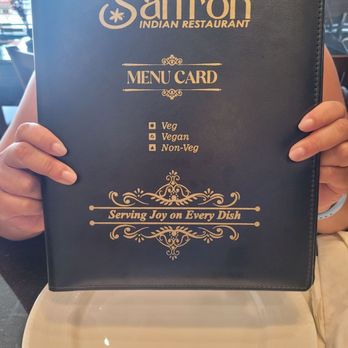 Saffron Indian Restaurant - Nice looking menu - Indian Near Me - Zionsville, Indiana Saffron Indian Restaurant - Nice looking menu - Indian Near Me - Zionsville, Indiana