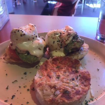 Snooze, an A.M. Eatery - Smashed Avocado Benny - Breakfast & Brunch Near Me - Tempe, Arizona