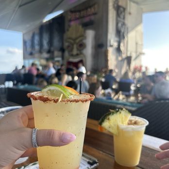 Pier Teaki - Piña Colada Spicy Margarita - Tiki Bars Near Me - St. Petersburg, Florida Pier Teaki - Piña Colada Spicy Margarita - Tiki Bars Near Me - St. Petersburg, Florida