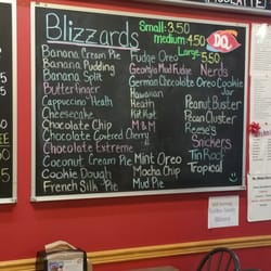 Dairy Queen Store - Menu