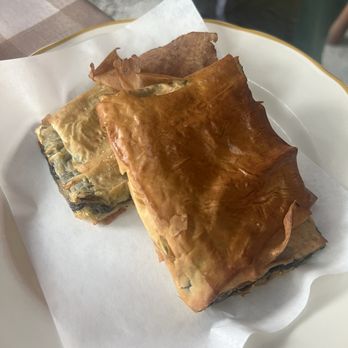 Gus and Marty's - Spinach Pie - Greek Near Me - Brooklyn, New York Gus and Marty's - Spinach Pie - Greek Near Me - Brooklyn, New York