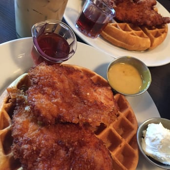 Beach Plum Kitchen - chicken and waffles - New American Near Me - Carlsbad, California Beach Plum Kitchen - chicken and waffles - New American Near Me - Carlsbad, California