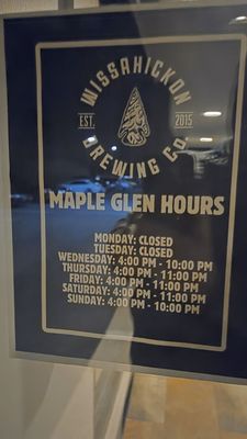 WISSAHICKON BREWING - MAPLE GLEN - Updated February 2026 - 807 Welsh Rd