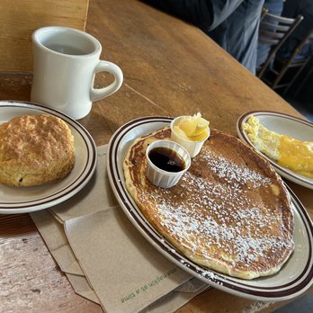 Pine State Biscuits - Blueberry Cornmeal Pancakes - Southern Near Me - Portland, Oregon Pine State Biscuits - Blueberry Cornmeal Pancakes - Southern Near Me - Portland, Oregon