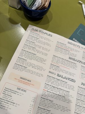 Menu photo 2 Snooze, an A.M. Eatery Dallas, TX Menu photo 2 Snooze, an A.M. Eatery Dallas, TX