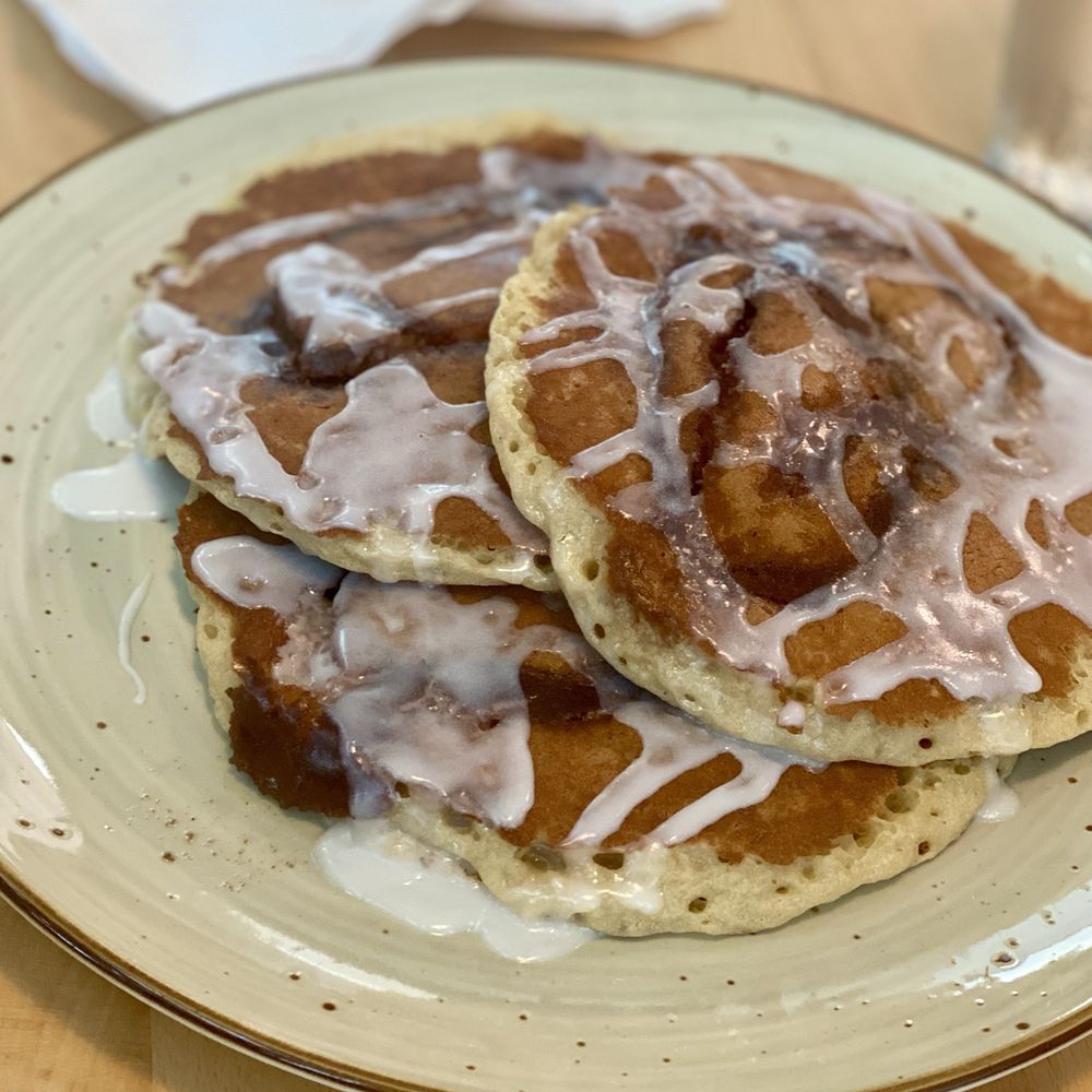 Eggcited Brunch House - Cinnamon Roll Pancakes - Breakfast & Brunch Near Me - McKinney, Texas Eggcited Brunch House - Cinnamon Roll Pancakes - Breakfast & Brunch Near Me - McKinney, Texas