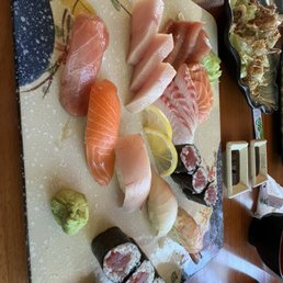 Sushi and Sashimi for 1