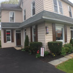 Barley's Barber Salon - View from Blue Rock Rd. heading East