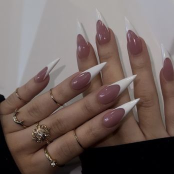 Trusted Nail Spa - Valentino fullset + deep french - Nail Salons Near Me - Henderson, Nevada Trusted Nail Spa - Valentino fullset + deep french - Nail Salons Near Me - Henderson, Nevada