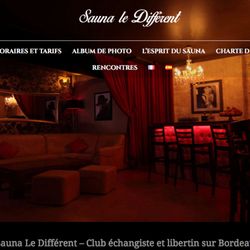 Sauna le Différent - site internet http://sauna-le-different.com/