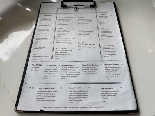Menu photo 1 Strathcona North Vancouver, BC Menu photo 1 Strathcona North Vancouver, BC