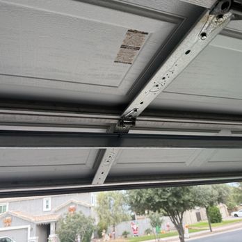 Same Day Garage Door Services - Brace installed - Garage Door Services Near Me - Tempe, Arizona