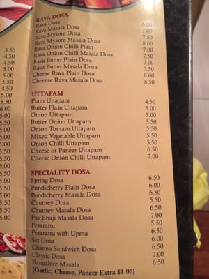 Menu photo 5 Chennai Dosa Express Fresh Kitchen Jersey City, NJ Menu photo 5 Chennai Dosa Express Fresh Kitchen Jersey City, NJ