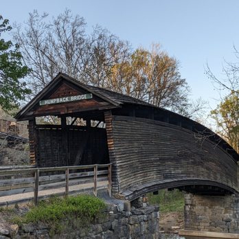 Humpback Covered Bridge - Humpback Covered Bridge, Covington Virginia - Landmarks & Historical Buildings Near Me - Covington, Virginia