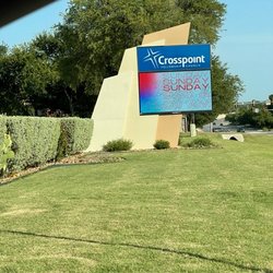 Crosspoint Fellowship Church - Front sign