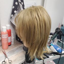 Hair Loss Solutions GV - After styling matted wig 1