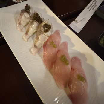 Nana San - Don't remember the left ones but right side is Kanpachi - Sushi Bars Near Me - Newport Beach, California Nana San - Don't remember the left ones but right side is Kanpachi - Sushi Bars Near Me - Newport Beach, California