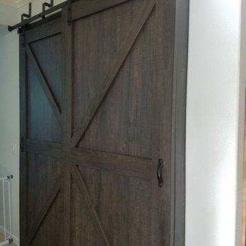 JV Cabinets - Barn doors built from scratch by these guys! - Cabinetry Near Me